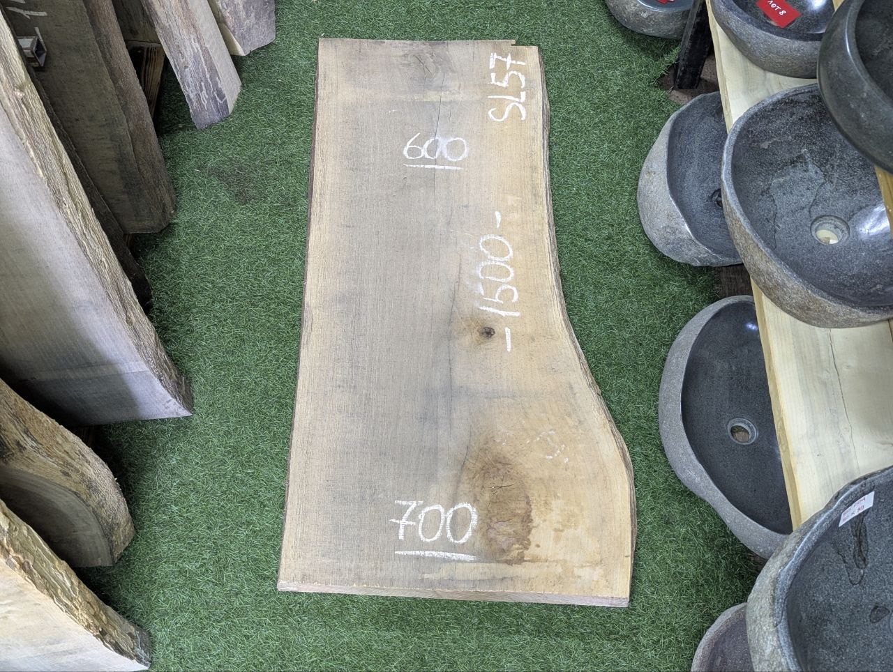 Слэб SL-57 | 150×60–70 см | Заготовка из дуба
