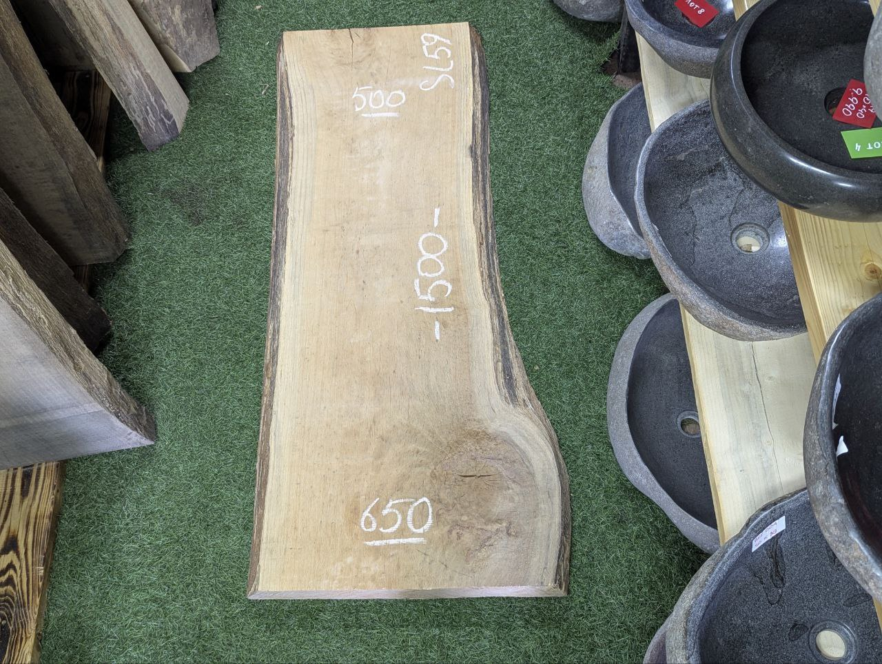 Слэб SL-59 | 150×50–65 см | Заготовка из дуба